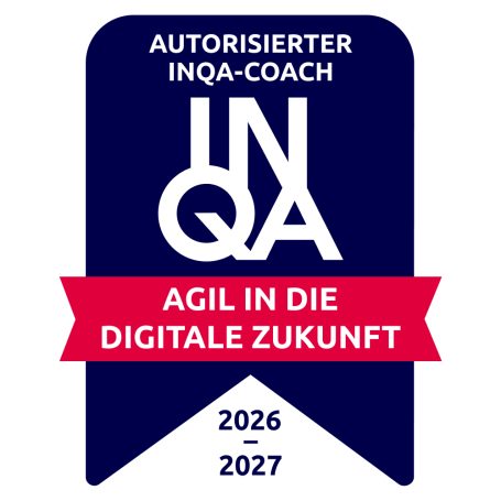 Badge Autorisierter INQA-Coach 2026–2027